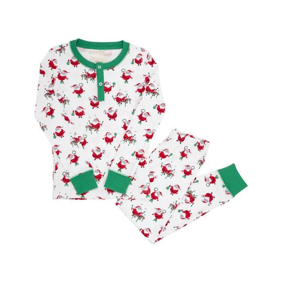 NEW THE BEAUFORT BONNET COMPANY kid's sutton's sweet dream set in santa's sing a - Picture 1 of 2